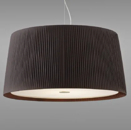 Lampada a sospensione Luxury in tessuto plissettato di Pentalight