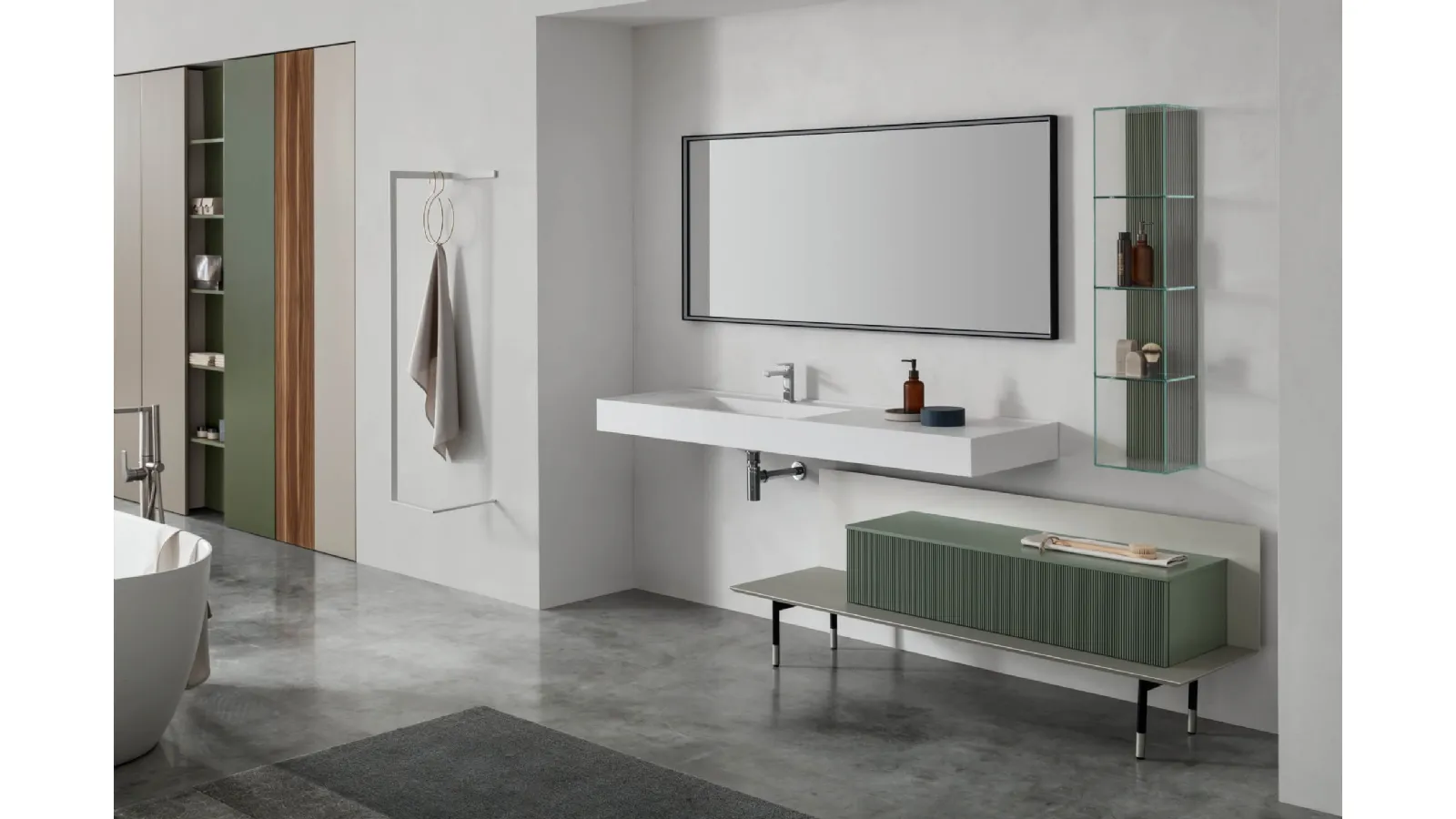 Mobile da Bagno Pollock Trame 97 di Arcom