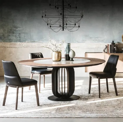 Tavolo Soho Ker-Wood in legno e ceramica di Cattelan Italia